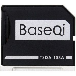 BASEQI verborgen aluminium legering SD-kaart Case voor MacBook Pro (Mid-2012) (niet retina) laptops