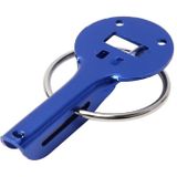 Een paar universele auto motor Cover Lock koolstofvezel kap Lock auto wijziging Cover Lock Pull-type Cover Lock Mount Bonnet motorkap Pins Lock voor auto Modification(Blue)