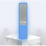 Antislip texture washable siliconen afstandsbediening voor Samsung Smart TV-afstandsbediening (blauw)