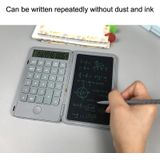 Oplaadbare Writing Board Calculator Portable Multi-Function LCD Student Handwriting Board (Grijs)