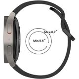 Voor Amazfit GTR 47 mm 22 mm lus siliconen horlogeband