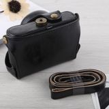 Full Body camera PU lederen draagtas met riem voor Fujifilm X100F (zwart)