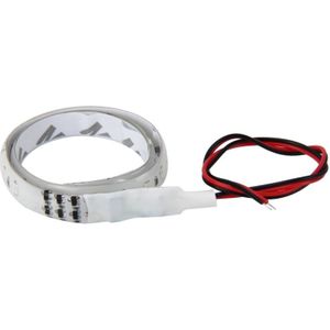 Kleurrijke Water 30cm Chassis decoratieve Strip licht met 32 SMD-2835 LED-lampen voor auto motorfiets elektrische fiets  DC 12V stroomt