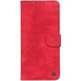 Antilope textuur magnetische gesp horizontale flip PU lederen geval met kaart slots &portemonnee & houder voor iPhone 13 Pro (rood)