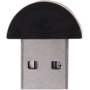 Driveless bluetooth USB-Dongle (Adapter) met MVO Chip  Plug & Play(zwart)