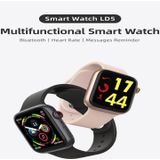 LD5 1 54 inch Color Screen Smart Watch  IP67 Waterproof  Support Bluetooth Phone / Hartslag monitoring / Bloeddruk monitoring / Slaap monitoring (Wit)