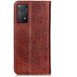 Voor Xiaomi Redmi Note 11 PRO 5G / 4G Magnetische Crazy Horse Texture Lederen Telefoon Case (Brown)