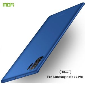 MOFI Frosted PC ultradun hard case voor Galaxy Note10 Pro (blauw)