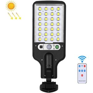 616 Solar Street Light LED Menselijk Body Induction Garden Light  Spec: 28 SMD met afstandsbediening