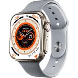 WS8 Pro 2.0 inch IPS Full Touch Screen Smart Watch  IP67 Waterdicht Ondersteuning Hartslag- en Bloedzuurstofbewaking / Sportmodi (Goud + Grijs)