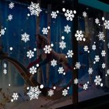 Sneeuwvlok patroon woonkamer venster glazen deur verwisselbare kerst muur sticker Decoretion