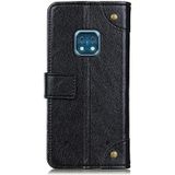 Voor Nokia XR20 5G koperen gesp Nappa textuur horizontale flip lederen tas met houder & kaart slots & portemonnee