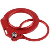 PULUZ aluminiumlegering 67mm tot 62mm Swing natte lens dioptrie adapter houder voor DSLR onderwater duiken huisvesting (rood)