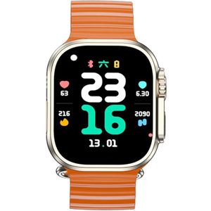 GS29 2.08 inch IP67 Waterdicht 4G Android 9.0 Smart Watch Ondersteuning AI Video Call / GPS  Specificatie: 4G + 64G (Goud)