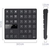 2.4G USB draadloos numeriek toetsenbord 35 sleutels opladen digitale toetsenbord notebook laptop mini numpad