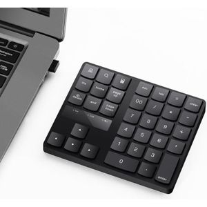 2.4G USB draadloos numeriek toetsenbord 35 sleutels opladen digitale toetsenbord notebook laptop mini numpad
