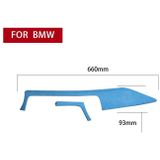 Auto Suede Wrap Dashboard Decoratieve Strip voor BMW 3 Serie 3GT / 4 Serie 2013-2019  Left Drive (Sky Blue)