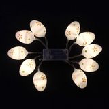 10 bollen LED schattig Pasen eieren decoratieve Lamp vakantie decoratieve lampen (koel wit)