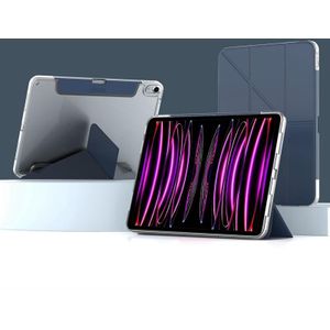 Voor iPad Pro 11 2022 / 2021 / 2020 Mutural Deformation Stand Smart lederen tablethoes