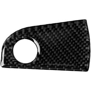 Auto carbon fiber passagiersstoel opslag decoratieve sticker voor Alfa Romeo Giulia 2017-2019  links rijden