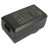 2-in-1 digitale camera batterij / accu laadr voor samsung sb-lh82