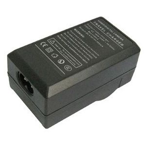 2-in-1 digitale camera batterij / accu laadr voor samsung sb-lh82
