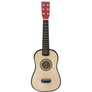 23 Inch Beginner Guitar Children Praktijk Gitaar Speelgoed Muziekinstrument (Houtkleur)