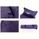Automatisch opblaasbare slapen Pad  vocht bewijs Pad met Pillow(Purple)