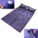 Automatisch opblaasbare slapen Pad  vocht bewijs Pad met Pillow(Purple)