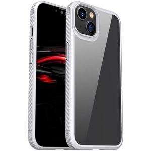 IPAKY MG Serie Transparante TPU + PC Airbag Schokdichte Case voor iPhone 13 (White)
