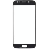 10 PCS front screen buiten glazen lens voor Samsung Galaxy J3 (2017) / J330 (zwart)