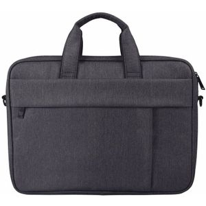 DJ03 waterdichte anti-kras anti-diefstal n-schouder handtas voor 15 6 inch laptops  met koffer gordel (zwart)