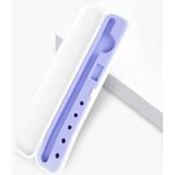 Silicone Stylus Protection Box Box voor Apple Potlood 1/2  Specificatie: 10mm (Clove Purple)