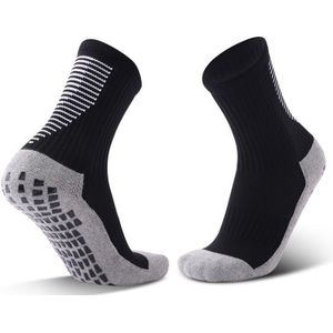 Volwassen dikke handdoek voetbal sokken antislip slijtvaste buis sokken  maat: gratis grootte
