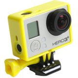 TMC Hoogwaardig statief Houder Frame / behuizing voor GoPro Hero 4 / 3 + 3 HF191 (geel)