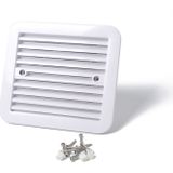 12V witte lucht vent met ventilator RV trailer caravan Gale kant luchtventilatie (wit)