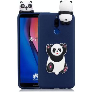 Voor Huawei Mate 10 Lite 3D Cartoon Patroon Schokbestendige TPU beschermhoes (Panda)