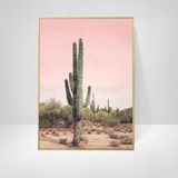 Oceaan landschap canvas poster decoratie Home schilderij kunst schilderijen frameloze schilderij kern  grootte: 50x70 cm (cactus)