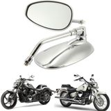 1 paren motorfiets elektrische auto accessoires Iron Rod Plating Spiegel Achteruitkijkspiegel