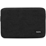 Baona laptop voering tas beschermhoes  maat: 13 inch (lichtgewicht zwart)