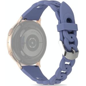 22mm ring gesp siliconen horlogeband