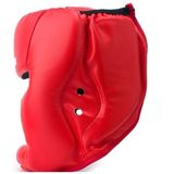 WANSDA WSD001 verstelbare volwassen fighting training helm boksen beschermende Gear (rood)