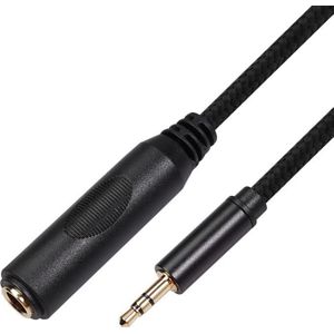 3662B 6.35mm Vrouw tot 3.5mm Mannelijke Audio Adapter Kabel  Lengte: 3m