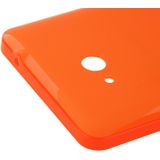 Glad oppervlakte kunststof achterkant behuizing Cover voor Microsoft Lumia 640(Orange)