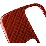 Car Carbon Fiber Dome Light Panel Decorative Sticker for Chevrolet Camaro 2016  Left and Right Drive Universal (Red)