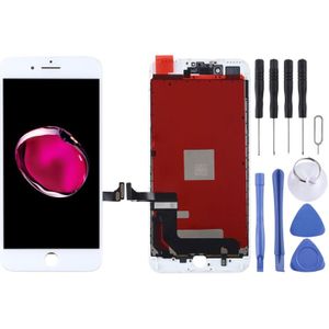 Originele LCD-scherm en digitizer volledige assemblage voor iPhone 7 Plus (wit)