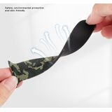 Magnetische sluiting Camouflage siliconen horlogeband voor Apple Watch Ultra 49 mm (camouflage geel)