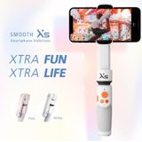 ZHIYUN YSZY018 Smooth-XS Handheld Gimbal Stabilizer Selfie Stick voor smartphone  belasting: 200 g (roze)