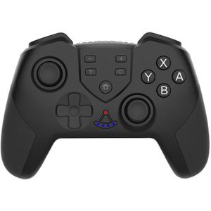 T23 draadloze Bluetooth game handvat met trillingen en wakker macro programmering functie handvat voor Nintendo Switch PRO (zwart)