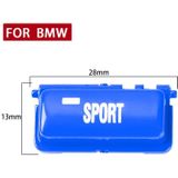 Auto Gear ESP Anti-slip Knop voor BMW 1-Serie F20/F21 2012-2018  Links en Rechts Drive (Blauw)